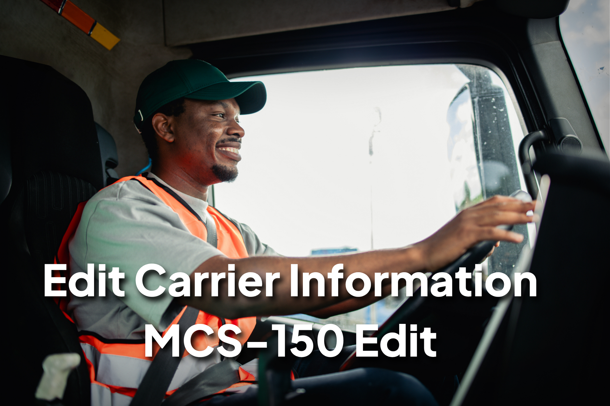 Edit Carrier Information MCS-150 Edit DOT Compliance Group