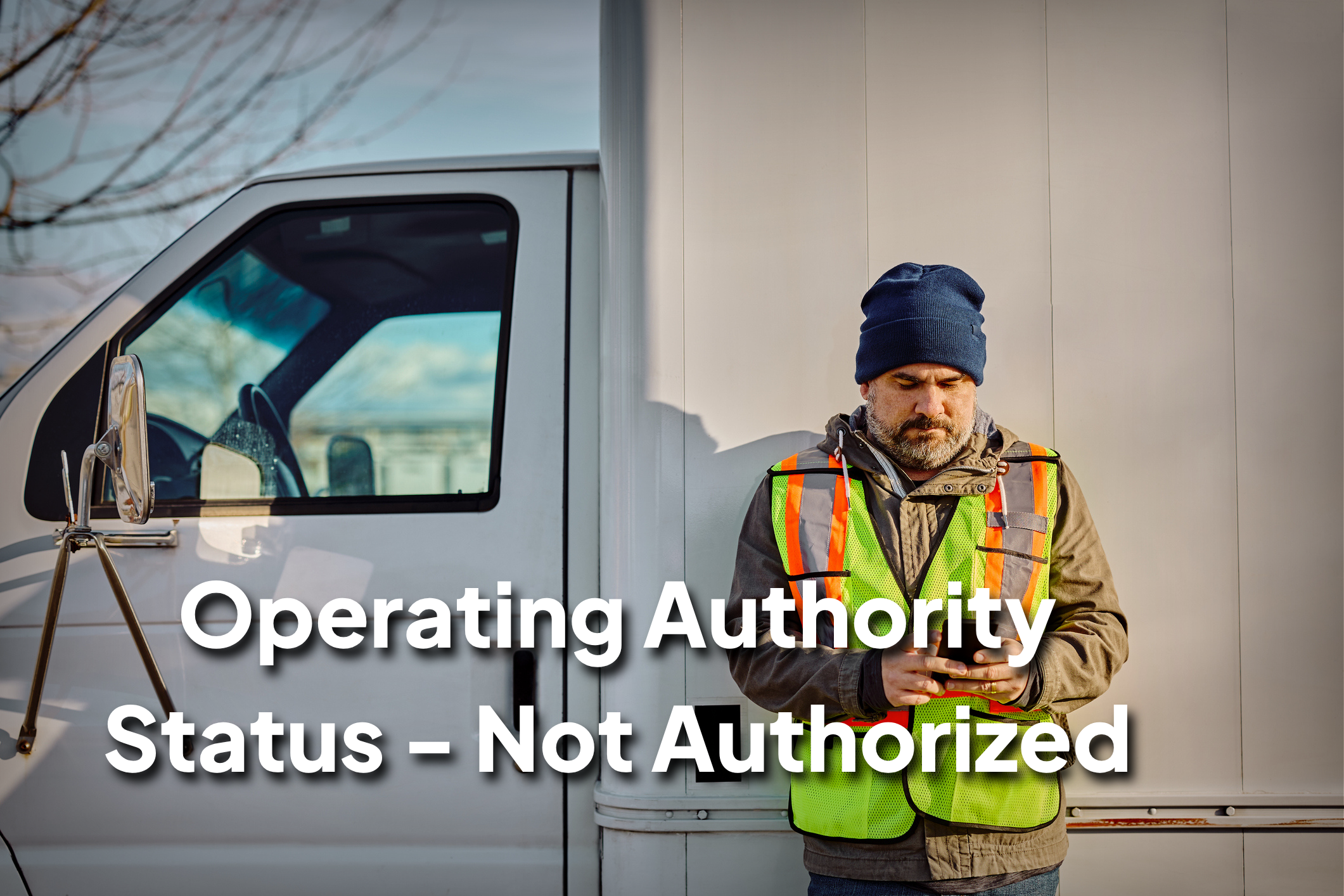 Operating Authority Status - Not Authorized DOT Compliance Group